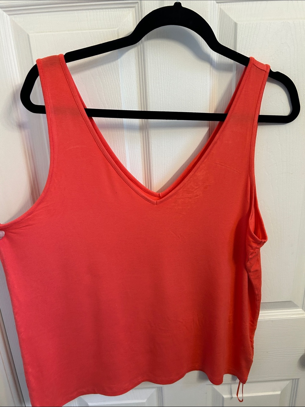 Hudson North Coral V-Neck Tank Top